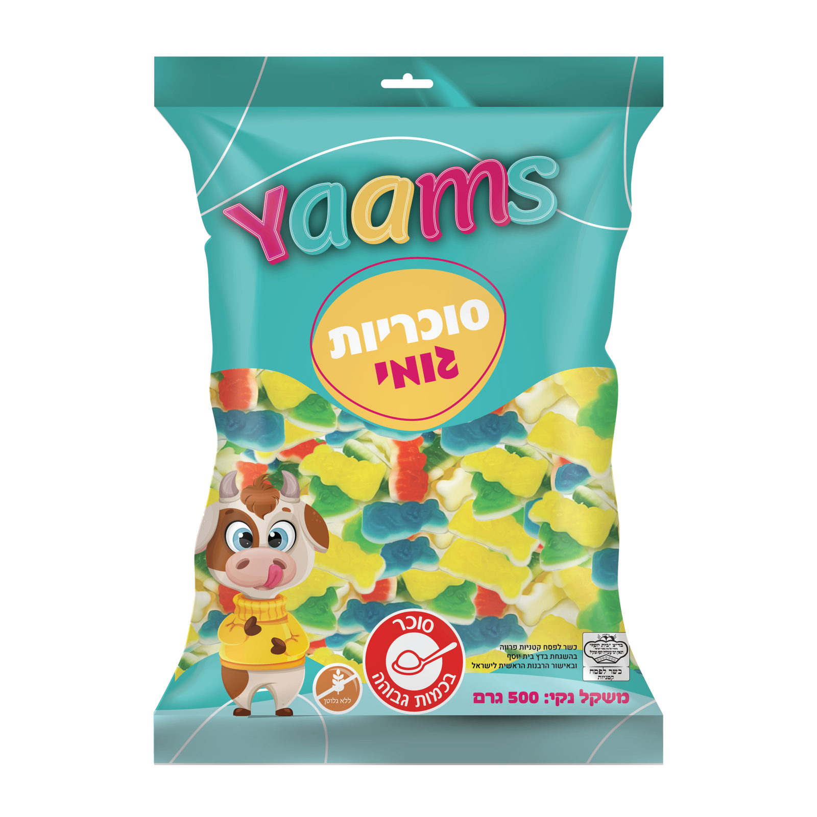גומי שפנים בטעם פירות